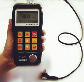 Chế độ quét 0,75 - 300mm Máy đo độ dày Ut Máy đo độ dày siêu âm TG3100 cho Epoxit, Thủy tinh