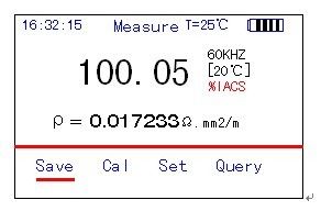 60KHz, 120 KHz Máy đo dòng điện xoáy chính xác cao Máy đo độ dẫn dòng điện xoáy kỹ thuật số