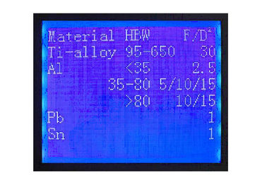 KIỂM TRA BÀI TẬP TỰ ĐỘNG HẤP DẪN ISO6506 ASTM E-10 HBA-3000A