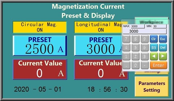 Máy kiểm tra hạt từ tính HMP-4000DC AC DC Magnetizing 4000 Amp