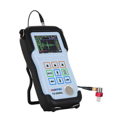 Dấu hình sóng B Scan Color Screen Wall Ultrasonic Thickness Gauge Một và hai yếu tố