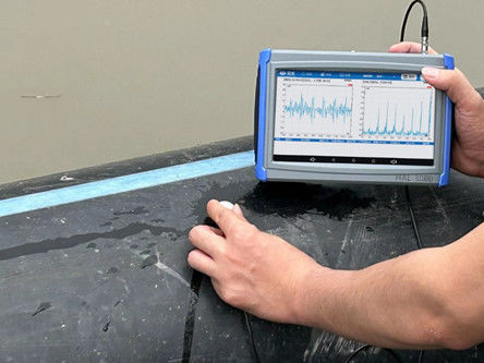 FFT Spectrum RMS ASL Máy phát hiện rò rỉ van phát ra sóng âm thanh hai kênh