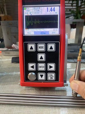 A scan B scan 0.001mm htigh resolution penetrating coating siêu âm thickness gauge