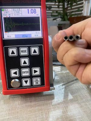 A scan B scan 0.001mm htigh resolution penetrating coating siêu âm thickness gauge