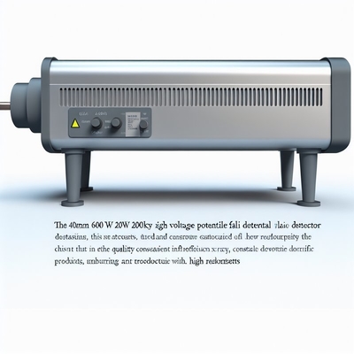 40mm Thâm nhập 600W 200KV Điện áp cao X quang Máy phát hiện lỗi