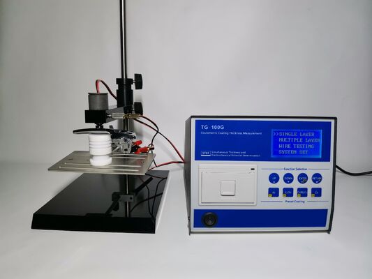 Máy đo độ dày điện phân (coulomb) HUATEC TG-100G Máy đo độ dày bằng phương pháp Coulomb có máy in tích hợp