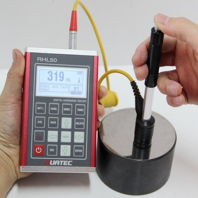 Máy đo độ cứng di động pin AA Máy đo độ cứng hình cầu bên ngoài và bên trong Máy đo kim loại bề mặt